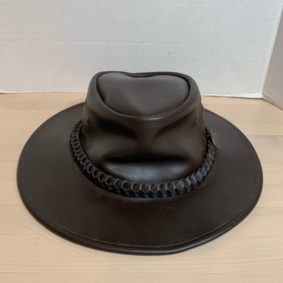 Burke & Wills Hat, Genuine Buffalo leather large - Picture 2 of 6